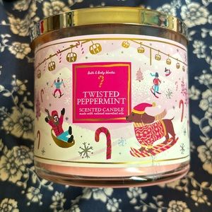 BBW TWISTED PEPPERMINT CANDLE